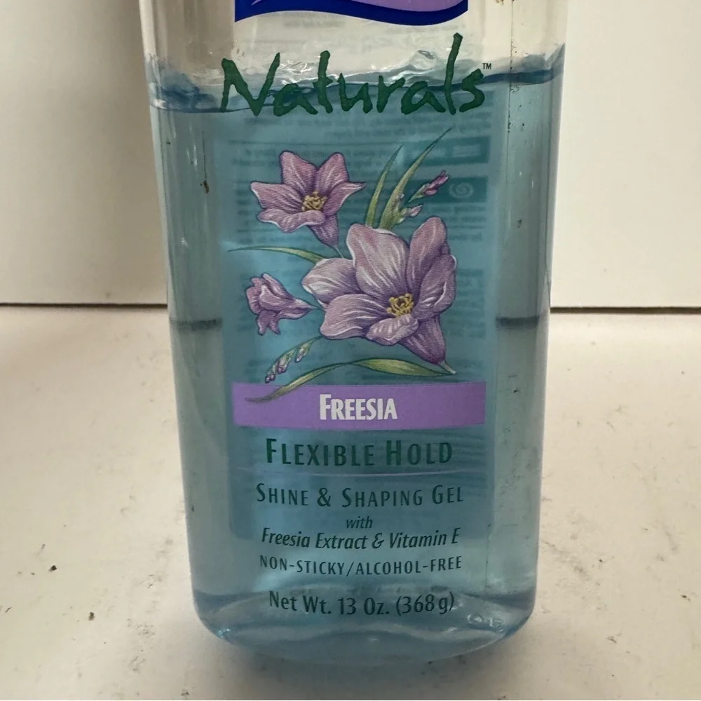 Suave Naturals Freesia Flexible Hold Gel Vitamin E Vintage